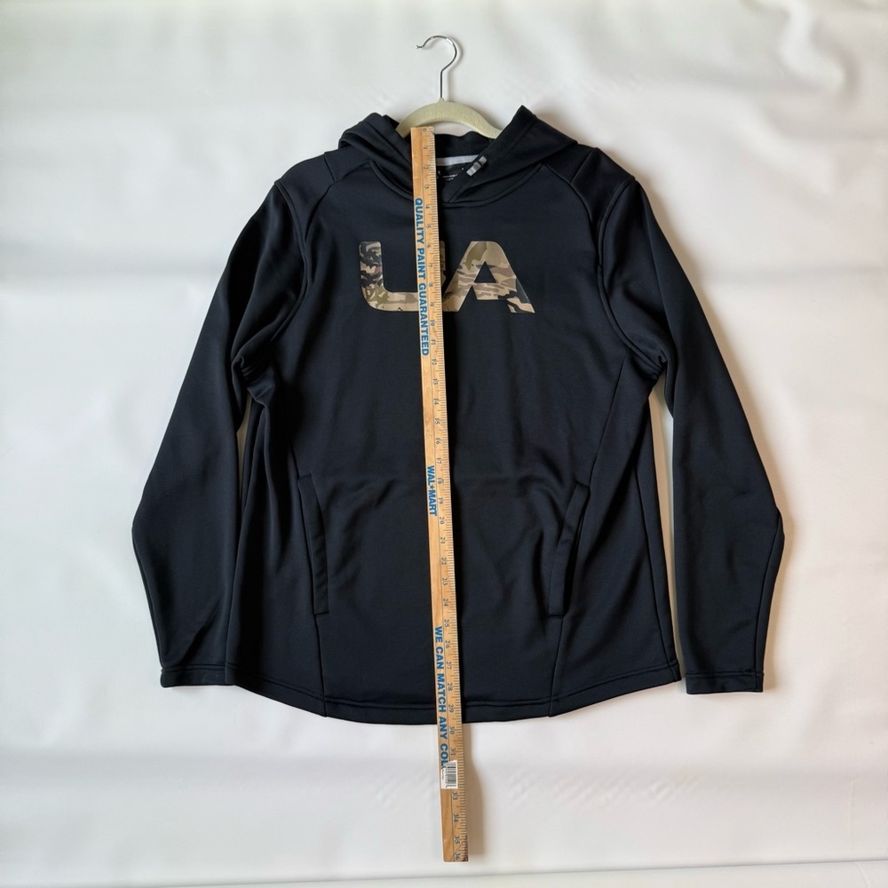 Under Armour Black long sleeve Hoodie‎ with Camouflage UA Logo size - Picture 5 of 7